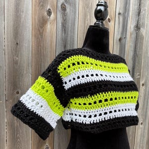 Beetlejuice Crop Top (Med-Lg)
