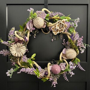 Lavender Elegance Garden Wreath