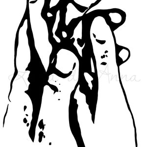 Woven Worlds  - Original Ink Artwork