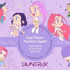 Clipart Kpop, Kpop Cacciatori di demoni PNG, Rumi, Mira, Zoey, Jinu, Abby Abs Saja, Romance Saja, Mystery Saja, Baby Saja