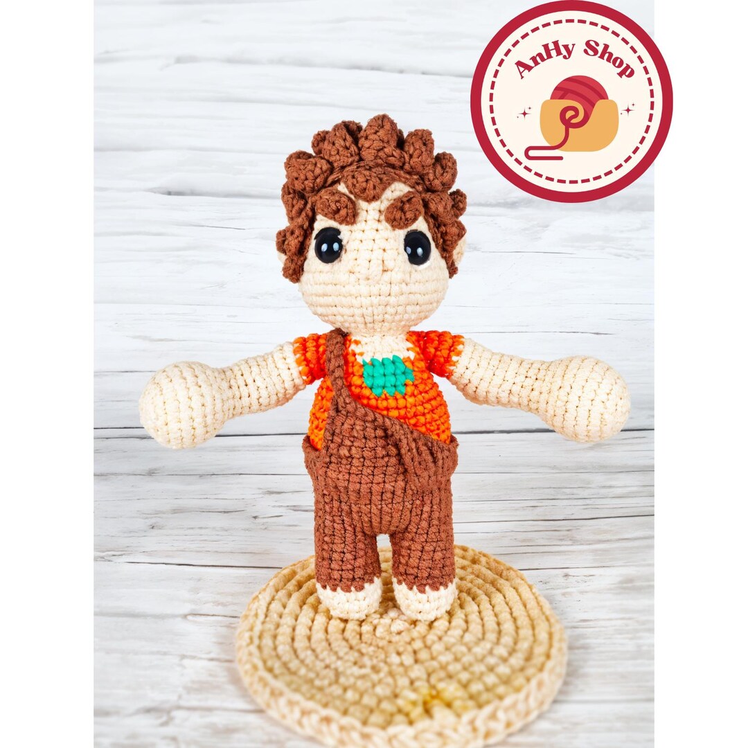 Crochet Wreck It Ralph Amigurumi Doll PDF Pattern - Etsy