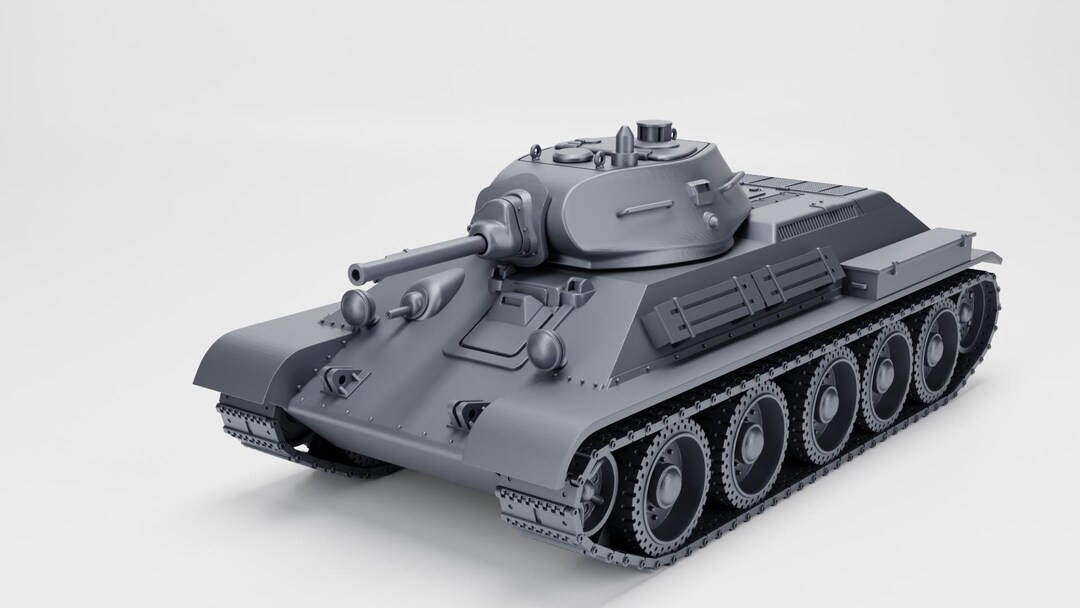 T-34 76_85 Variants_unpainted_soviet WWII (for Bolt Action or Fow ...
