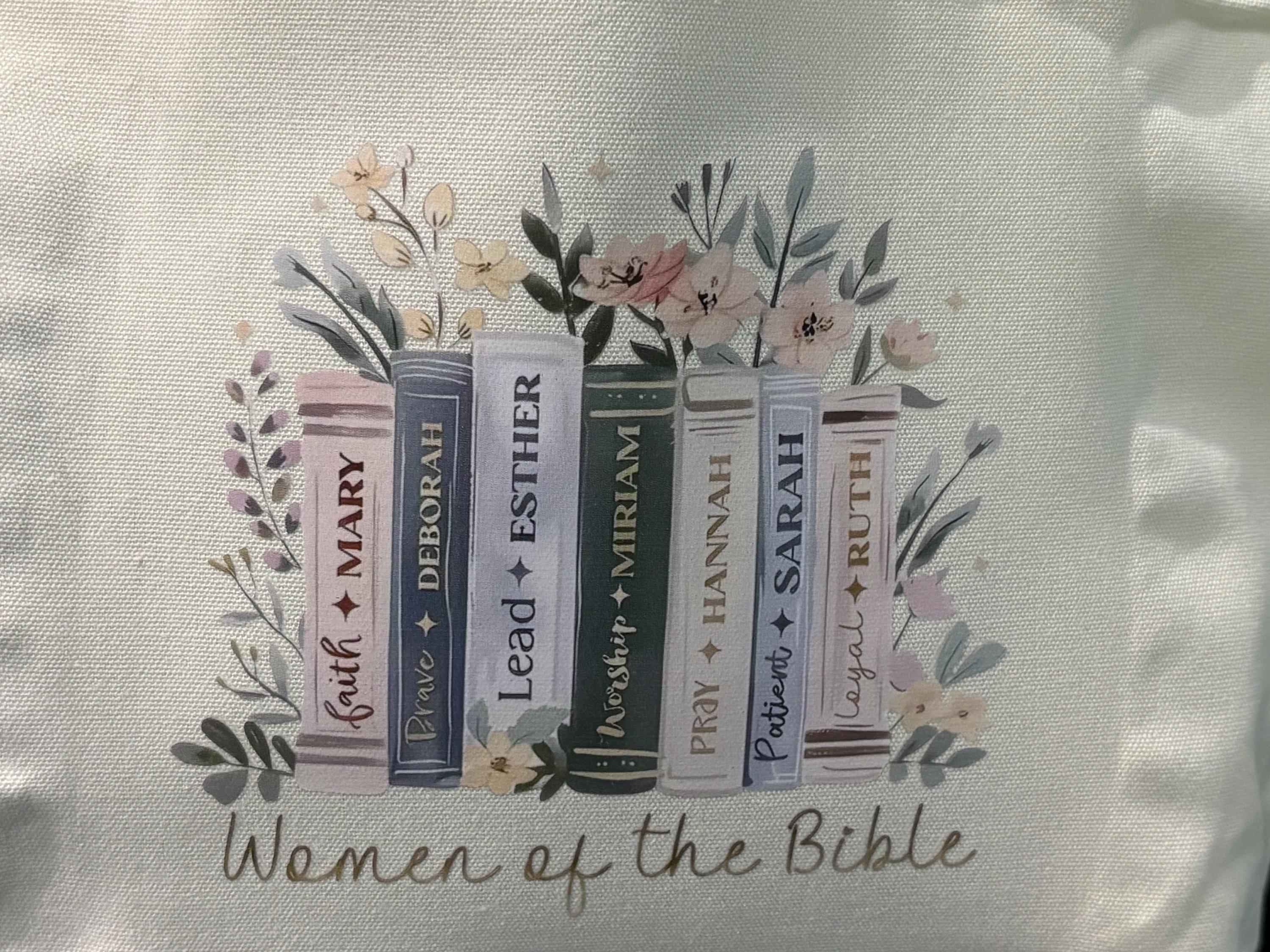 Women of the Bible Watercolor Books PNG File. Pastel, Floral, Christian ...