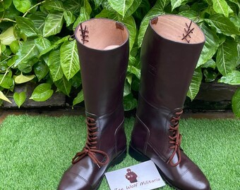Vintage Veltheim Switzerland Riding Boots ,black Leather  display picture 1
