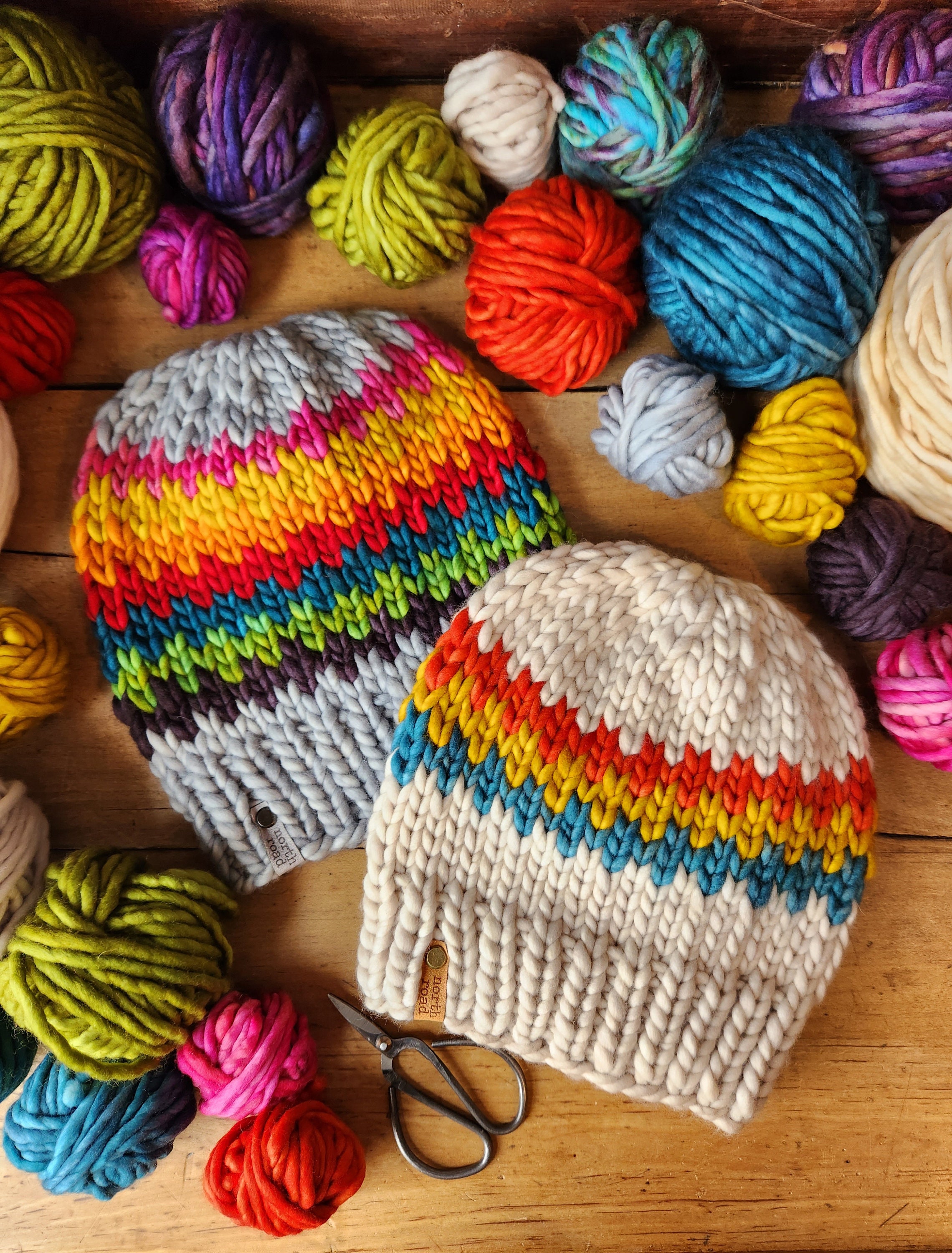 KNITTING PATTERN - the Every Little Bit Beanie, Super Bulky Knit Hat ...