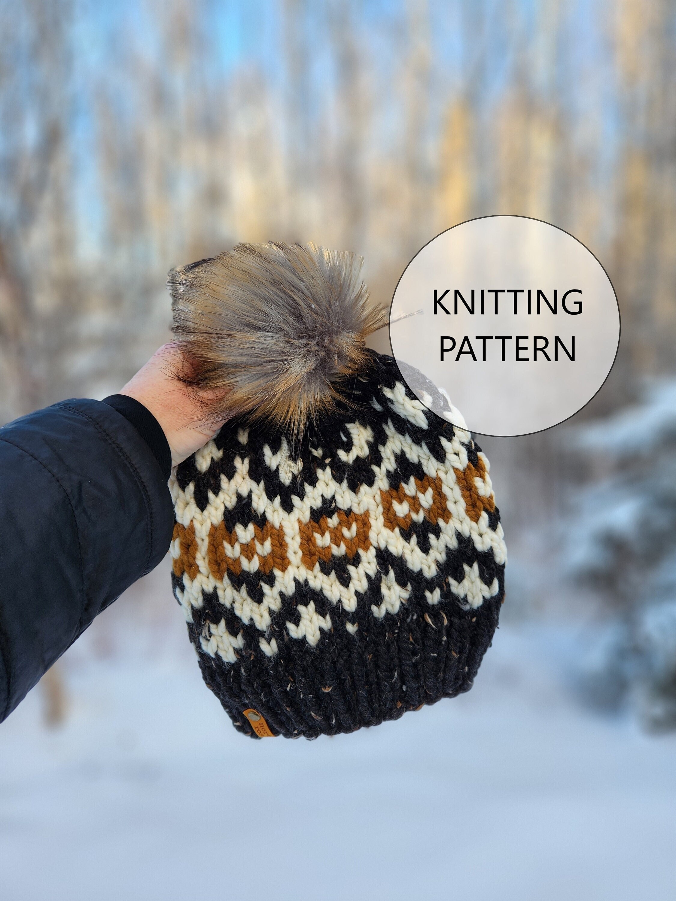 Dock Buster Knit Hat with Pom Dock Buster Knit Hat with Pom