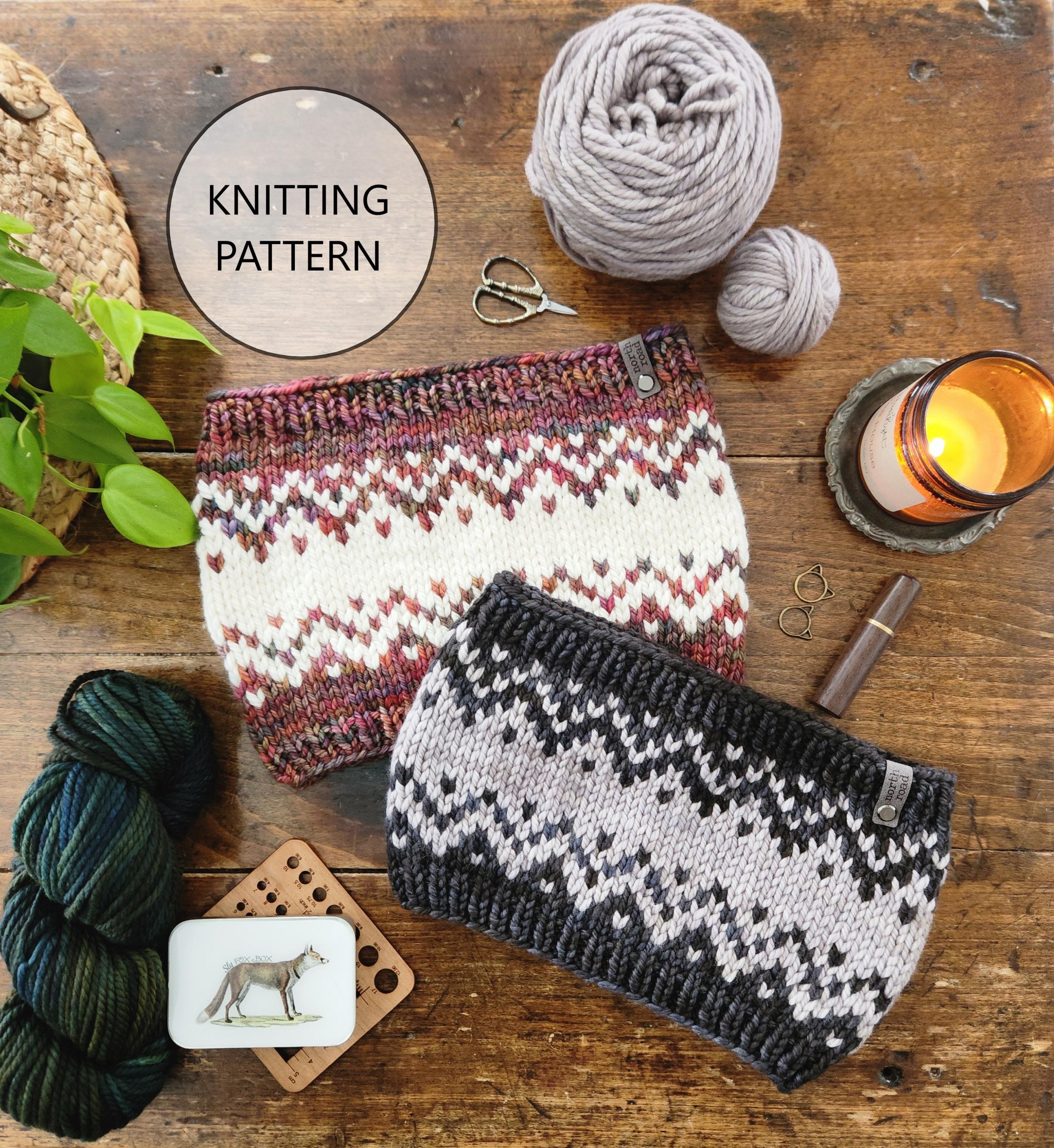 NKNIT pattern KNIT GRAY/NAVY 0