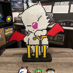 Final Fantasy 3 Moogle Display/ *This Plays The Game Music*