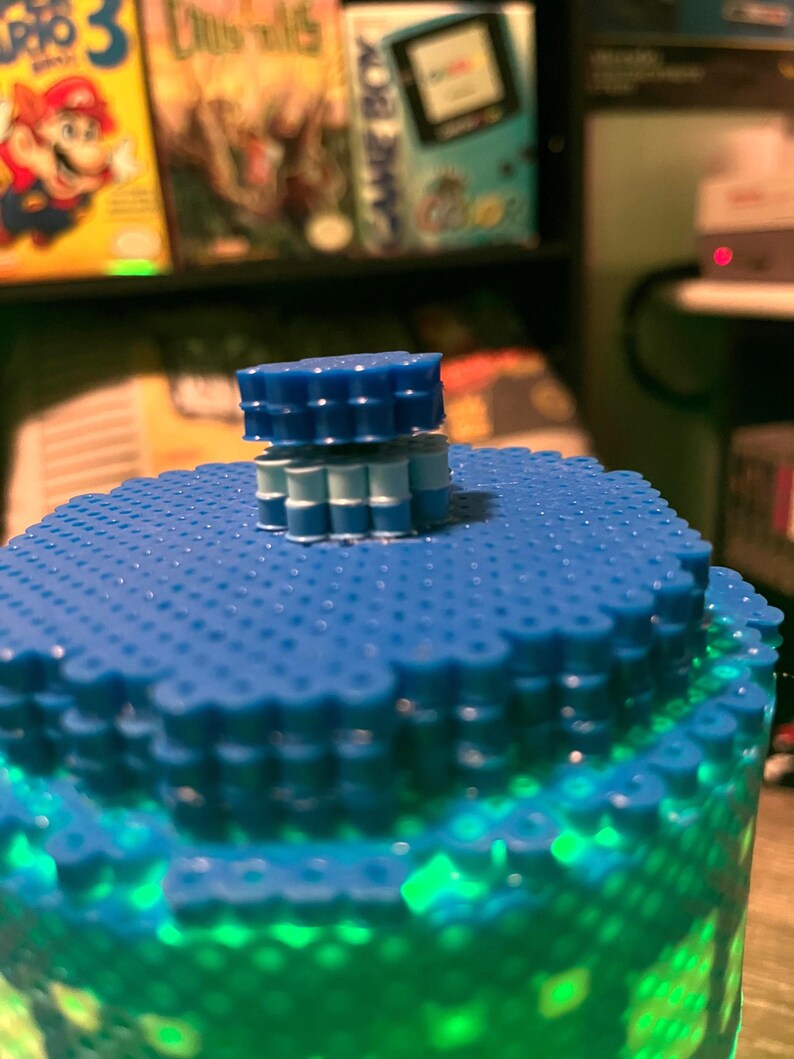 Super Metroid Larva Container/led/glow in the Dark/ *this Plays the ...