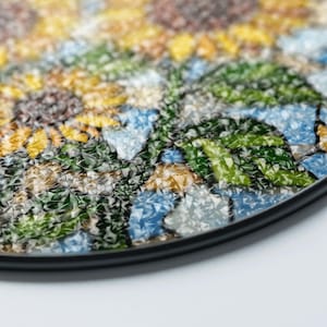 a close up of a plate on a table