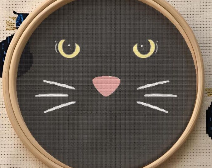 Void Cat Cross Stitch Pattern – PDF INSTANT DOWNLOAD