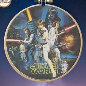 Star Wars: A New Hope – Epic Cross Stitch Pattern | PDF Download