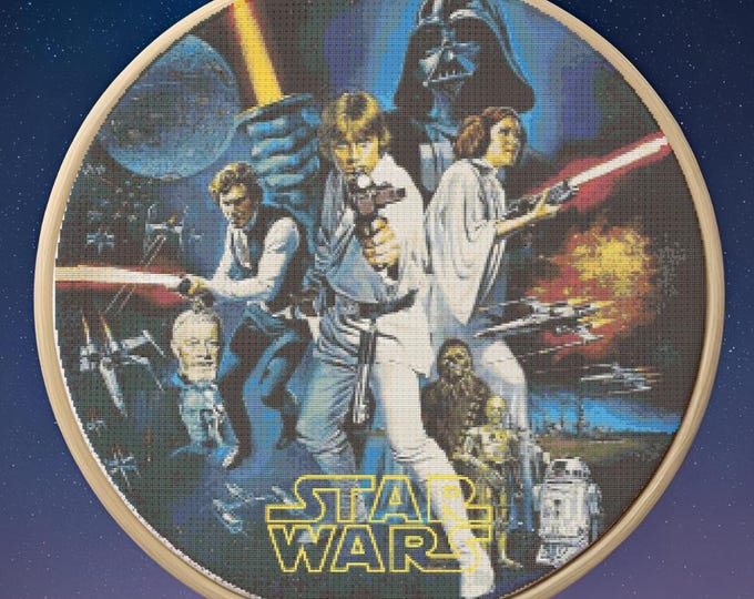 Star Wars: A New Hope – Epic Cross Stitch Pattern | PDF Download