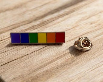 Discreet ALLY Pride Pin ~ Proud Badge ~ LGBTQ+ ~ Show Your Support as an ALLY and Celebrate Love, Inclusivity and Diversity