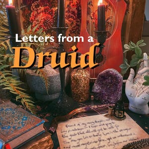 Cartas de un druida, cartas de sabiduría únicas, personalizadas, escritas a mano, bendecidas y selladas con lacre