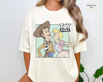 Toy Story Shirt, Comfort Colors Shirt,Toy Story Character Shirt, Disney Woody Jessie  Shirt, Toy Story Disneyland Family Matching Trip Shirt