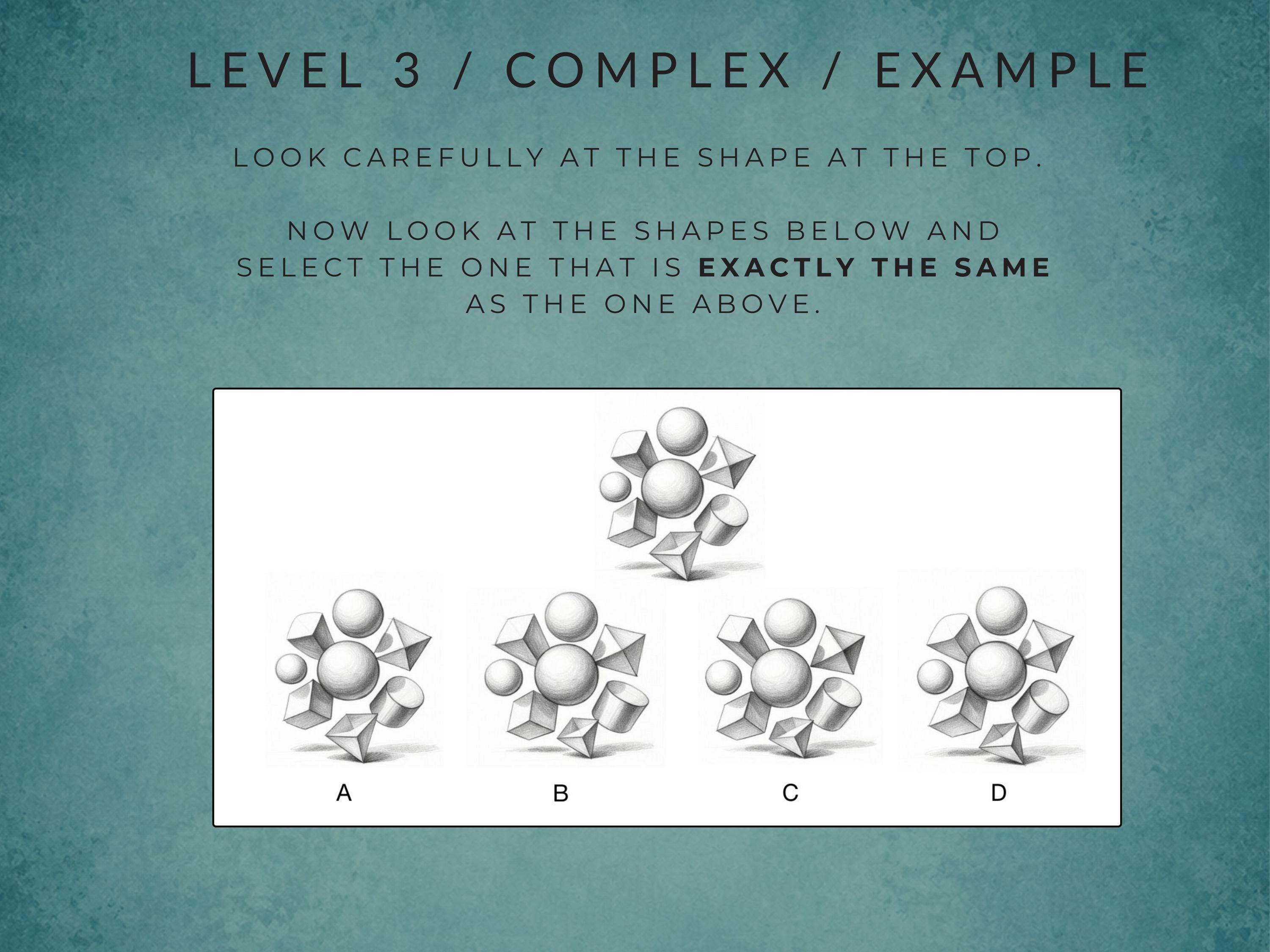Visual Discrimination (15 Worksheets) - Visual Perceptual Task - Stroke ...