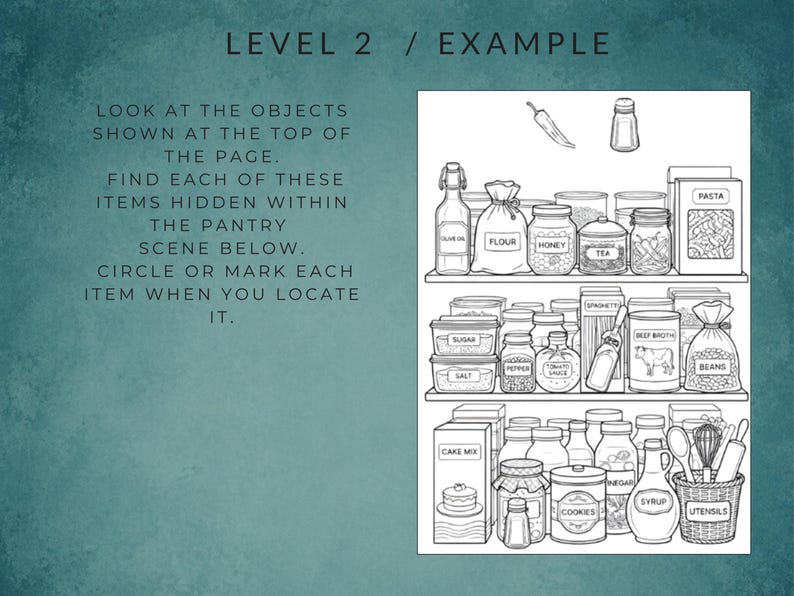 Visual Figure-ground (15 Worksheets) - Visual Perceptual Task - Stroke ...