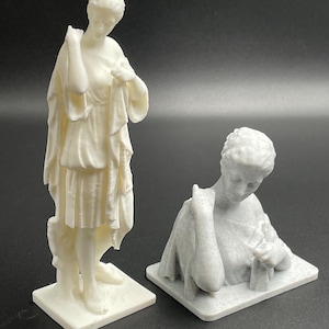 3D Print Diana of Gabii Statue | Artemis Goddess Decor | Ancient Greek | Aquarium Terrarium Decor | PLA