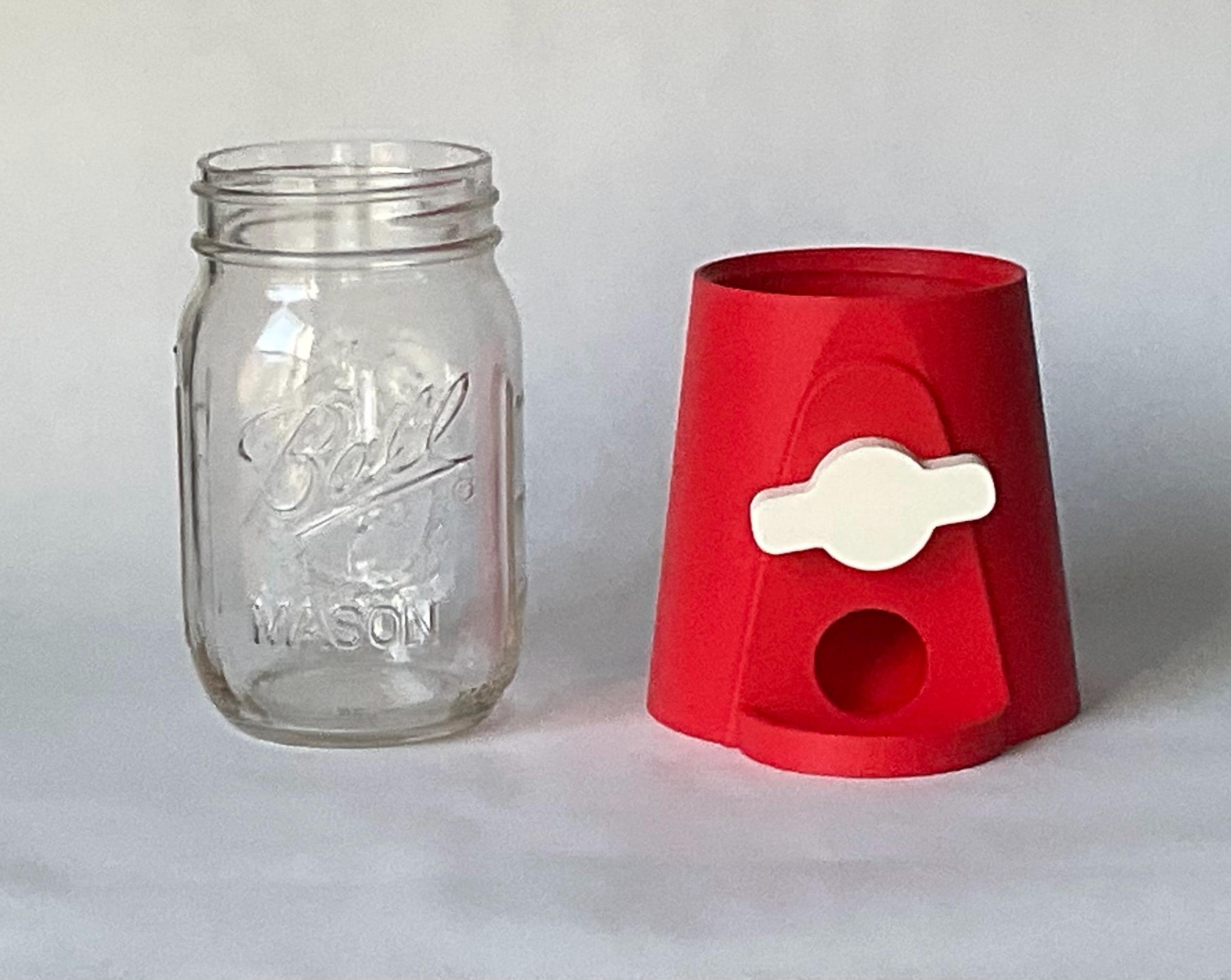 3D Printed Candy Dispenser for Mason Jar - Etsy
