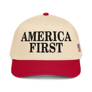 America First Hat Adjustable Snapback, Embroidered Hat, Conservative Hat, USA Hat, Republican Hat, 1776 Hat, America Hat, Republican Gift