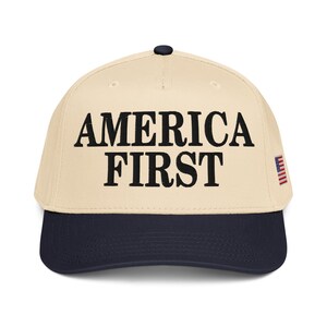 America First Hat Adjustable Snapback, Embroidered Hat, Conservative Hat, USA Hat, Republican Hat, 1776 Hat, America Hat, Republican Gift