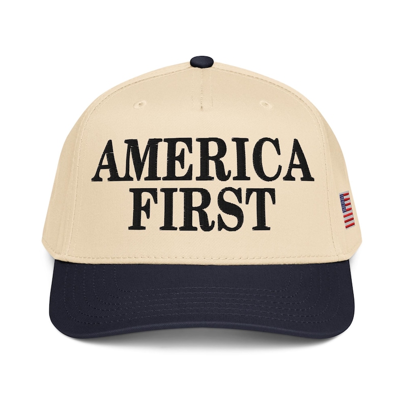 America First Hat Adjustable Snapback, Embroidered Hat, Conservative Hat, USA Hat, Republican Hat, 1776 Hat, America Hat, Republican Gift