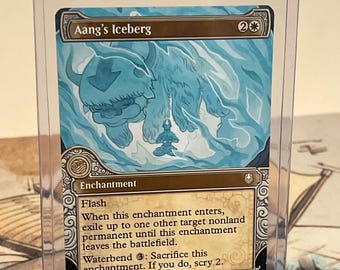 Magic The Gathering Proxy Card: Aang's Iceberg