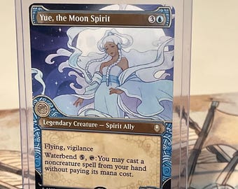 Magic The Gathering Proxy Card: Yue, the Moon Spirit