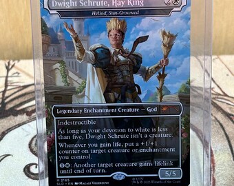 The Office Dwights Destiny Secret Lair Magic the Gathering PROXIES