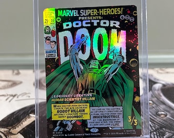 Foil Magic The Gathering Proxy Card: Doctor Doom