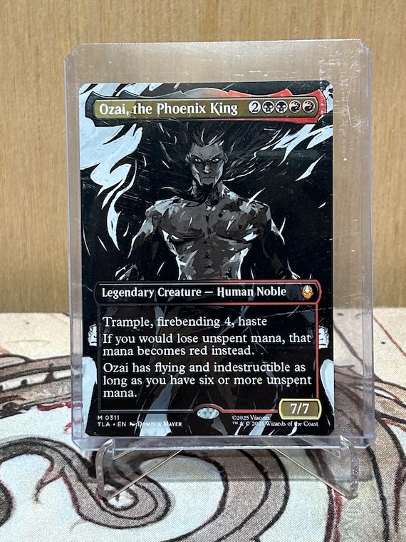 Magic the Gathering Proxy Card: Ozai, the Phoenix King - Etsy