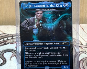 dwight cards mtg Finally, you can play multiple Dwight Schrutes in Magic: The Gathering