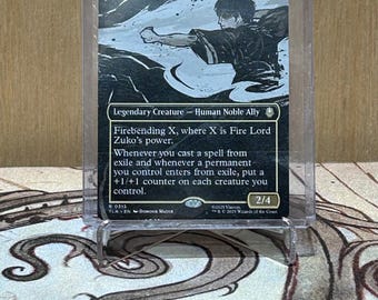 Fire Lord Zuko (neon Ink) (proxy) - Etsy