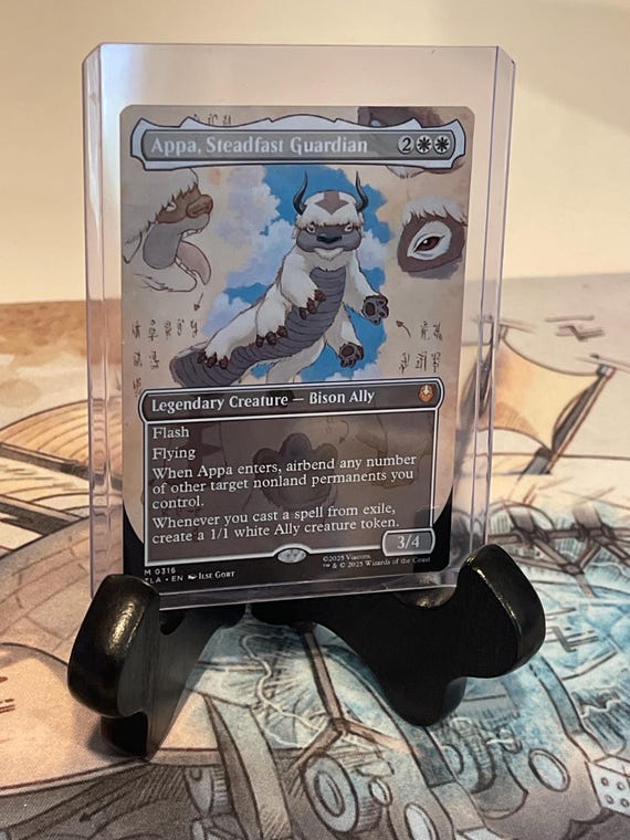 Foil Magic the Gathering Proxy Card: Appa, Steadfast Guardian - Etsy