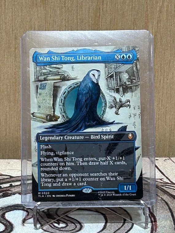 Magic the Gathering Proxy Card: Wan Shi Tong, Librarian - Etsy