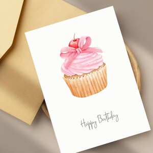 Geburtstagskarte zum Ausdrucken 13x18 | Alles Gute zum Geburtstag Digitale Karte | Sofortdownload | Minimalistische Begrüßung