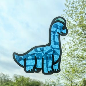 Actividad de cumpleaños de dinosaurios: kit atrapasol Brachiosaurus, cumpleaños de dinosaurios para niños