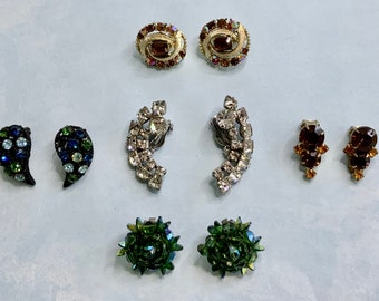 Crystal Earrings Galore
