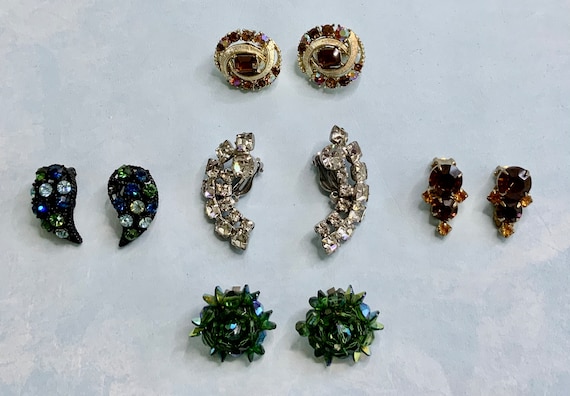 Crystal Earrings Galore - image 1