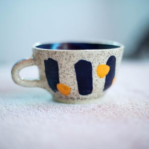 Blue Striped Mug
