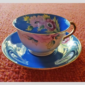 Pretty Vintage Cup And Saucer Made In Japan.