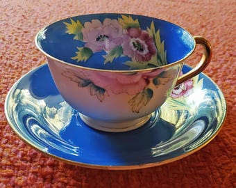 Pretty Vintage Cup And Saucer Made In Japan.