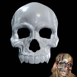 Skull Mask STL File