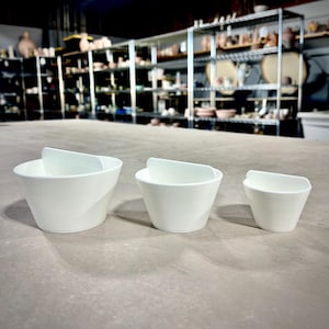 Rim Rounding Pottery Tool Set - 3 Sizes for Perfect Circular Rims