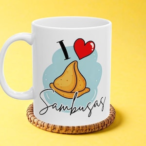 Funny Mug Sambusa Gift for Muslim Sambosa Lover Eid Gift Islamic Gift Funny Coffee Cup Funny Tea Cup Islamic Mug Funny Gag Drinkware Cute