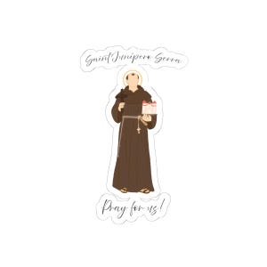 Saint Junipero Serra Sticker