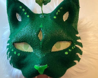 Nature cat therian mask
