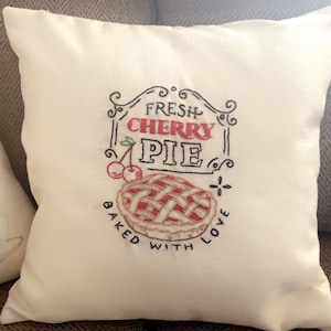 hand embroidered pillows