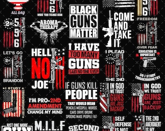 2nd Amendment Bundle png, 2nd Amendment t-shirt Design png, American flag png, Patriotic png, Second Amendment png, Military png